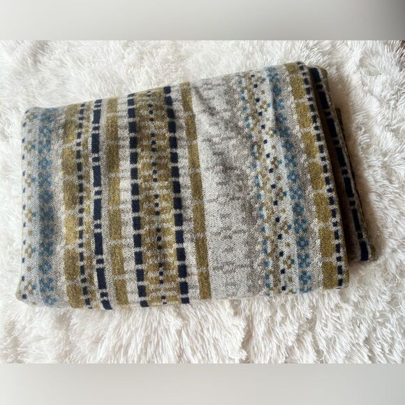 Mid west garment co ⚜️wool blanket⚜️120x78 - Picture 1 of 6